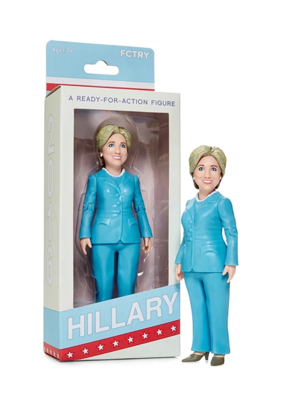 Hillary Clinton Real Life Action Figure Fctry